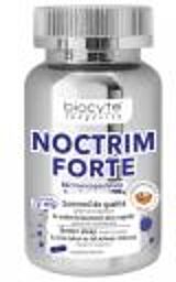 Noctrim Forte - Sommeil et Endormissement - 1,9 mg Mélatonine Inositol Coquelicot Magnésium et Vitamine B6 - 30 Gélules - Pot 30 Gélules