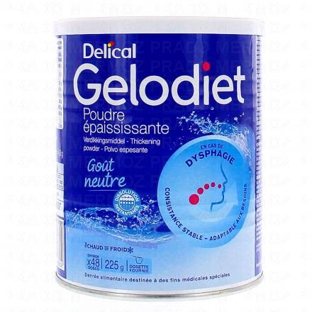 Gelodiet - Poudre épaississante gout neutre 225g