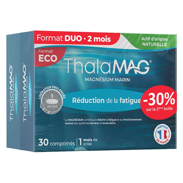 Magnésium Marin Equilibre Intérieur LP Lot de 2 x 30 comprimés