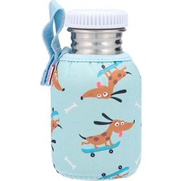 Bouteille Acier Housse Animal Friends 350ml