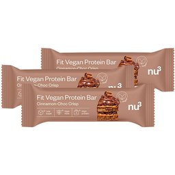 Fit Vegan Protein Bar Cannelle et chocolat croustillant
