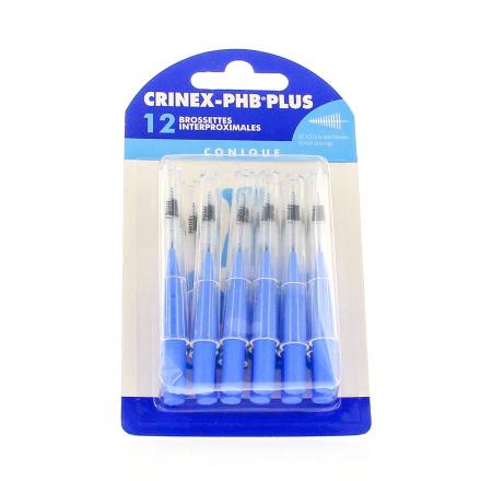 PHB Plus brossettes coniques bleues 3,5 mm x12