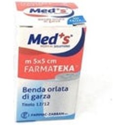 Méds Orl Benda 12/12 5X 5Cm 5Cm