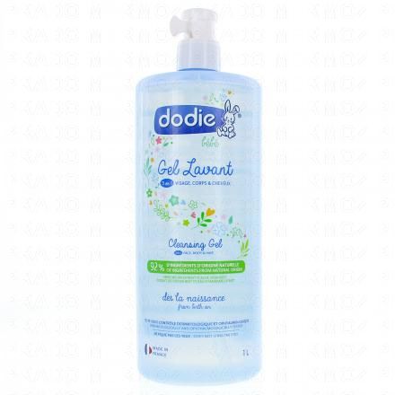 Hygiène et Soin - Gel lavant 3 en 1 bio flacon pompe 1l