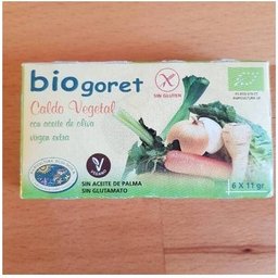 Bouillon de légumes Bio Goret. Bouillon de légumes Bio 66g