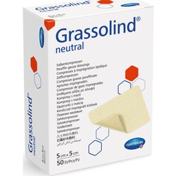 Grassolind Neutral 5x5cm 10 Compresses