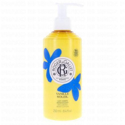 ROGER & GALLET Lait Corps Bienfaisant Vanille Soleil 250ml