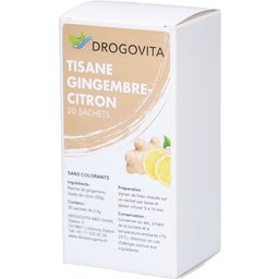 Tisane de gingembre citron