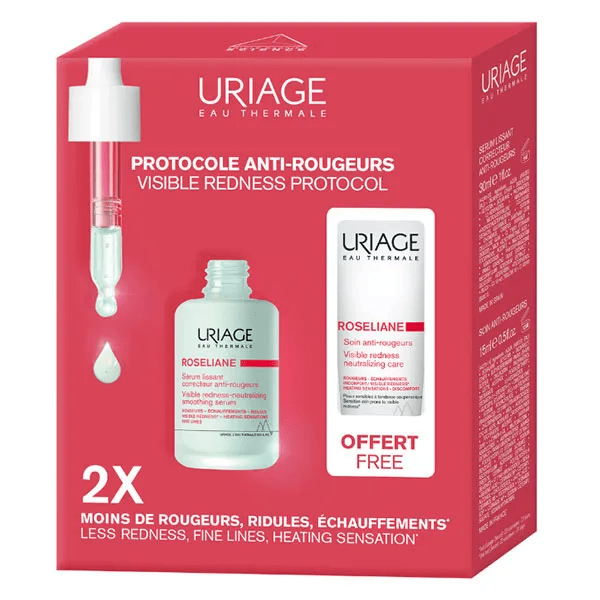 Coffret Roseliane Sérum 30ml + Soin Anti-Rougeurs 15ml