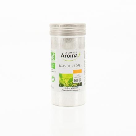 LE COMPTOIR AROMA Huile essentielle de bois de cèdre BIO flacon 10 ml