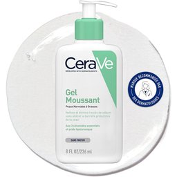 Gel Moussant visage pour les peaux normales à grasses 236 ml