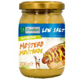 LOW Salt Moutarde sans gluten