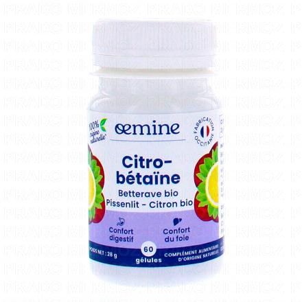 citro-bétaïne 60 gélules