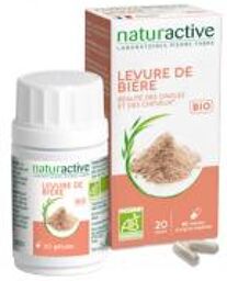 Levure de Bière Bio 60 Unités - Pot 60 gélules