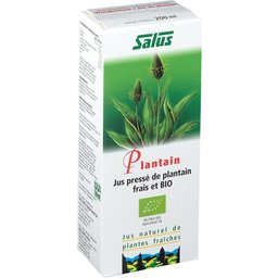 Jus pressé de plantain bio