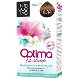 Teinture pour cheveux Optima N6.34 Blond foncé 1ud