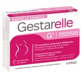 Gestarelle G+ Grossesse 30 Capsule Gestarelle G+ Pré-Conception Grossesse et Allaitement 30 Capsules - Boîte 30 capsules