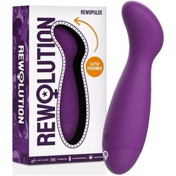Rewopulse Flexible Vibrator G Spot Stimulator 1ud