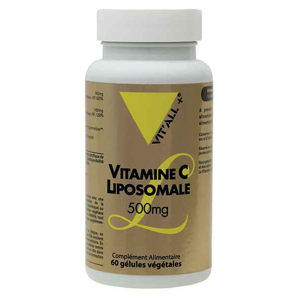 Vitamine C Liposomale 500mg 60 gélules végétales