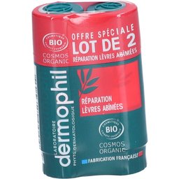 Indien Réparation Lèvres Abîmées Bio Stick Lot de 2