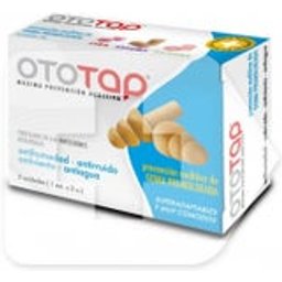 Bouchons d'oreille OtoTap en caoutchouc préfabriqué 2 pcs
