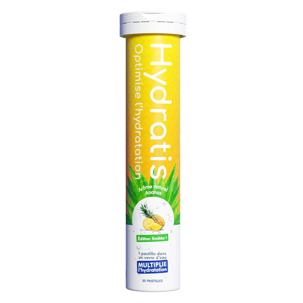 Boost l'Hydratation*, Electrolyte & Oligoélément, 20 Pastilles Ananas
