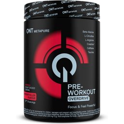 Metapure Preworkout Overdrive Raspberry Killer