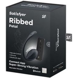 Ribbed Petal Stimulateur Point G Noir 1ut