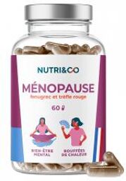 Ménopause Fénugrec 60 Gélules - Pot 60 gélules