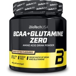 BCAA + Glutamine Zéro Thé Pêche 480g