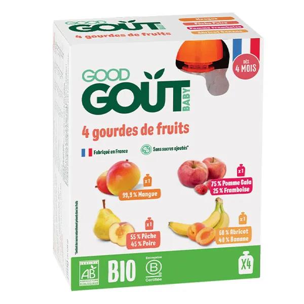 Good Gout Compote Variety fruits 4x120g