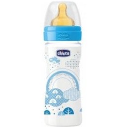 Chicco™ Bouteille plastique à large goulot réglable débit 250ml