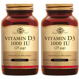 Solgar Vitamin D3 25 µg/1000IU