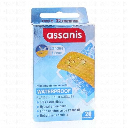 Pansements - Universels Waterproof x20