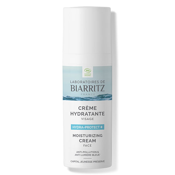 Soins Hydra-protect+ Crème Hydratante Visage Bio 50ml