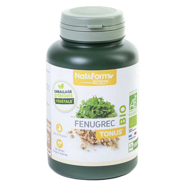 Bio Fenugrec 200 gélules végétales