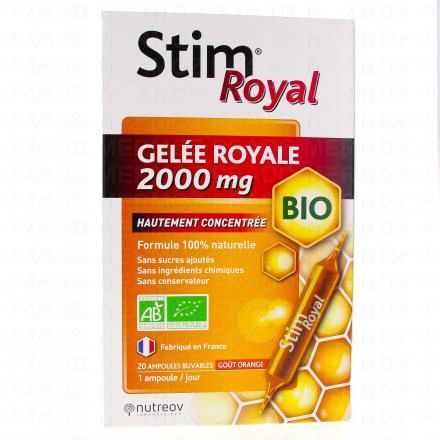 Stim Royal Gelée Royale 2000mg Bio 20 ampoules