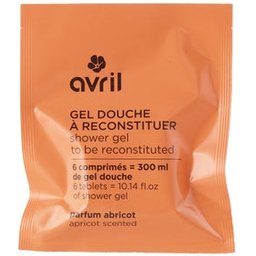 Gel Douche À Reconstituer Parfum Abricot 6 Comprimés