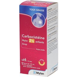 Carbocisteine Viatris Conseil 2% Enfant Sirop