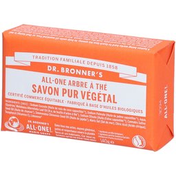 Dr.bronner's Savon Pur Végétal Arbre à thé