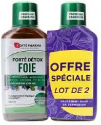 Forté Pharma Forté Détox du Foie Lot de 2 x 500 ML - Lot 2 x 500 ml