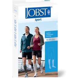 Jobst Sport Chaussette 15-20mmHg Noir Gris Taille S 1 Paire