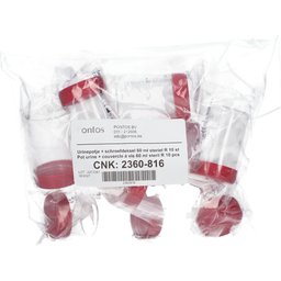 Pot stérile pour prélèvement urinaire 60 ml