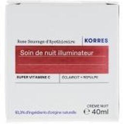 Rose Sauvage d'Apothicaire Soin de Nuit Illuminateur 40 ml - Pot 40 ml