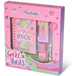 Supergirl Notebook & Beauty Set 4uts