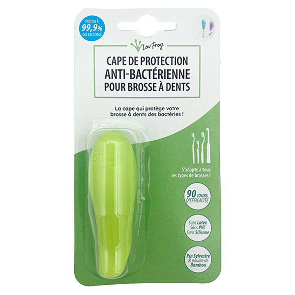 Cape de Protection pour Brosse à Dents Vert