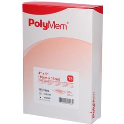 PolyMem® Pansement adhésif 10x13cm non tissé