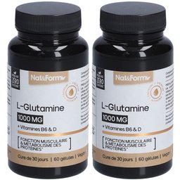 Nat&Form L-Glutamine en gélules