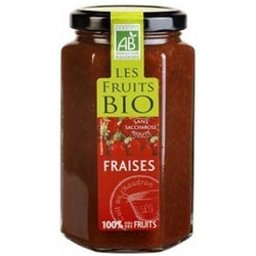 Confiture de fraises biologique 300g