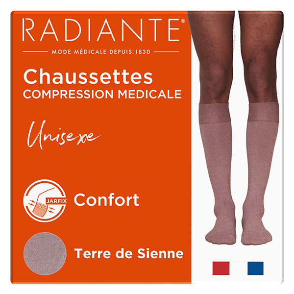 Chaussettes de compression Sienne Ressource Taille 3 Classe 2